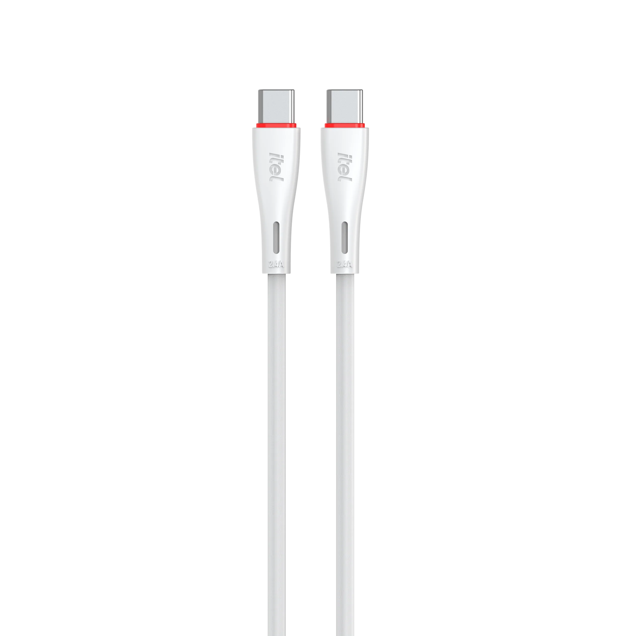 Buy itel C60S Pulse Type-C to Type-C Data Cable 1m White from Vmart in Pakistan