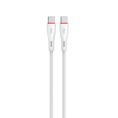Buy itel C60S Pulse Type-C to Type-C Data Cable 1m White from Vmart in Pakistan