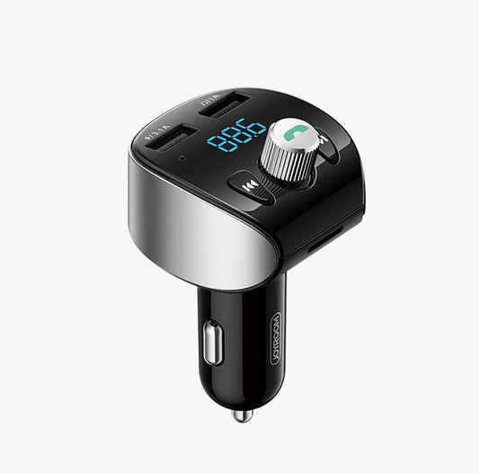 Buy Joyroom JR-CL02 Bluetooth Car FM With USB 3.0 Fast Charging from Vmart in Pakistan