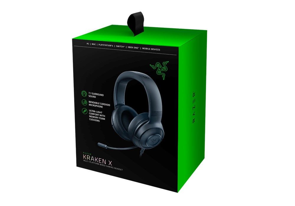 Razer Kraken X 7.1 Surround Sound Gaming Headset