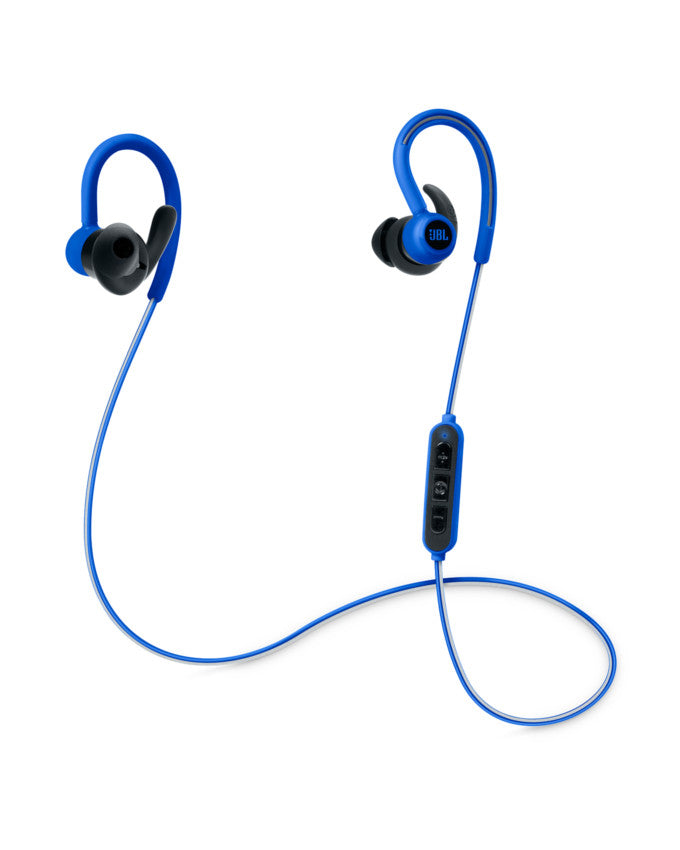 JBL Reflect Contour Wireless Bluetooth In-ear Headphones - Blue