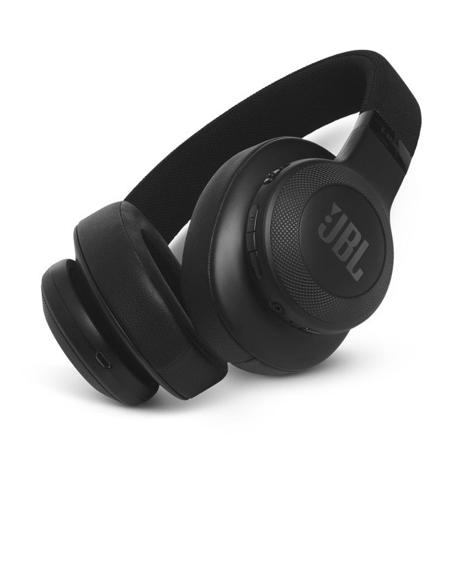 JBL E55BT Wireless Bluetooth On-ear Headphones - Black