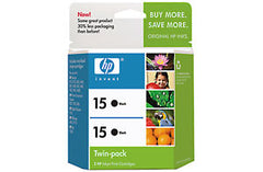 HP Ink C6615D #15 Twin Pack