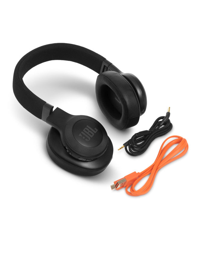 JBL E55BT Wireless Bluetooth On-ear Headphones - Black