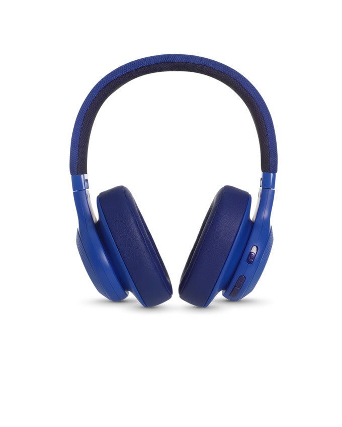 JBL E55BT Wireless Bluetooth On-ear Headphones - Blue