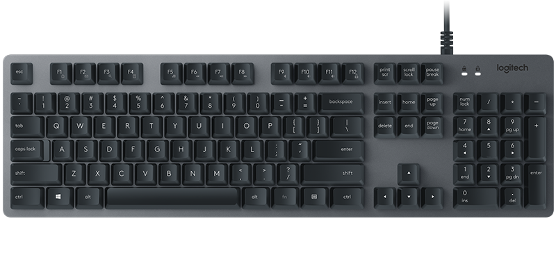 Logitech K840 Mechanical Corded Keyboard