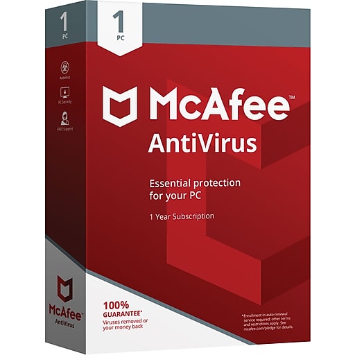 Buy Mcafee Anti-Virus - 1 User Card from Vmart in Pakistan