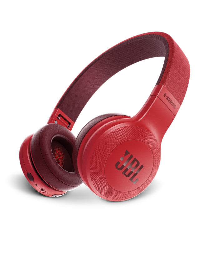 JBL E45BT Wireless On-ear Headphones - Red