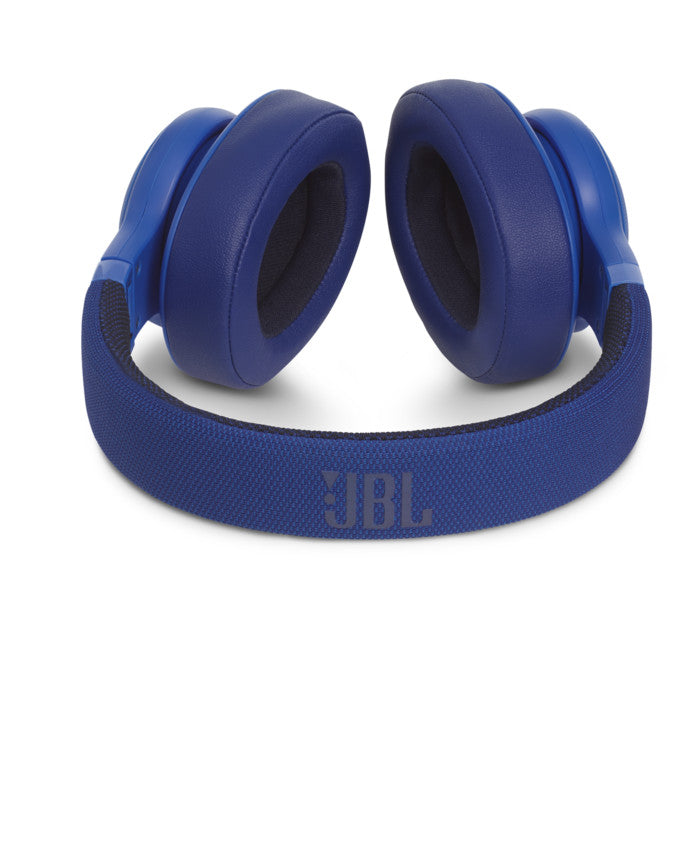 JBL E55BT Wireless Bluetooth On-ear Headphones - Blue