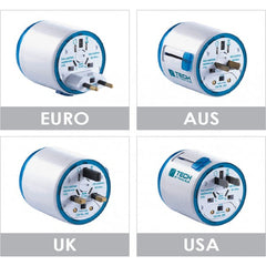 Buy Travel Blue Twist &amp; Slide World Travel Adapter from Vmart in Pakistan