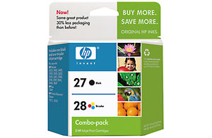 HP Ink C8727/28A #27/28 Combo Pack