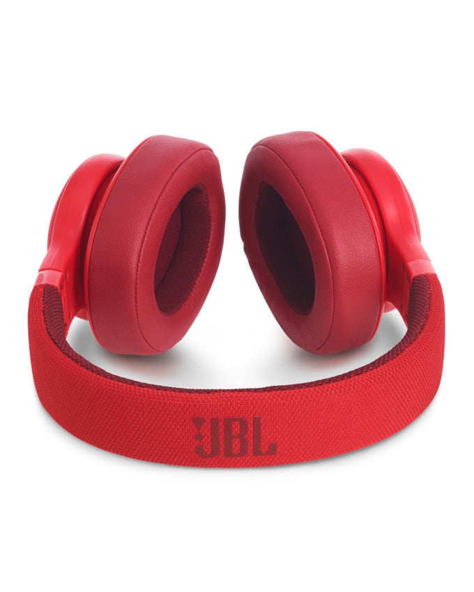 JBL E55BT Wireless Bluetooth On-ear Headphones - Red