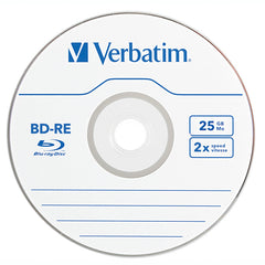 Verbatim Blu-Ray Rewritable 25GB 1pk