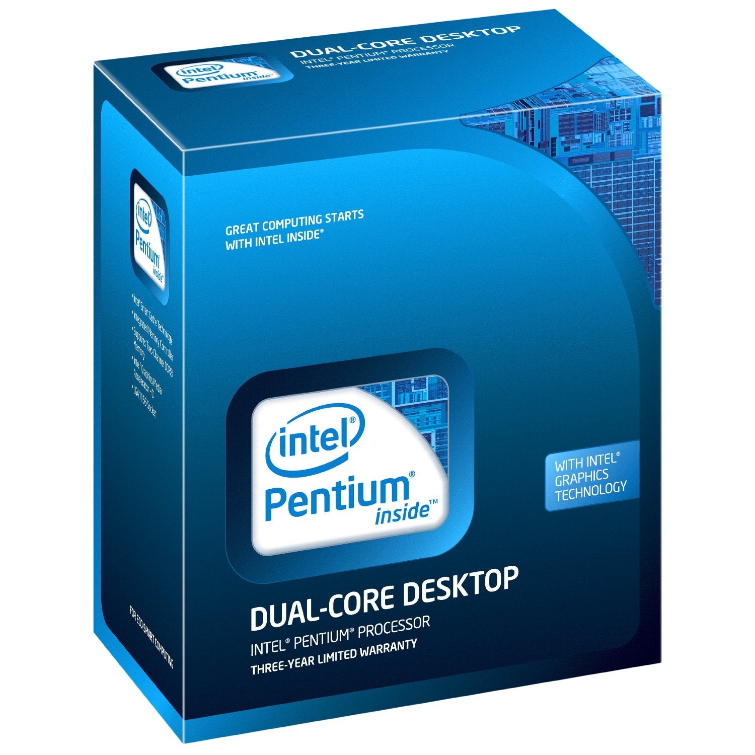 Intel Pentium Dual Core Processor E6500 (2M Cache, 2.93 GHz, 1066 FSB)