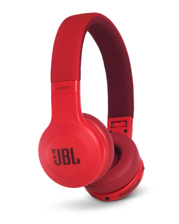 JBL E45BT Wireless On-ear Headphones - Red