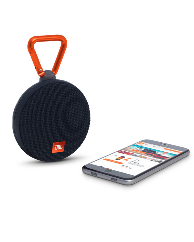 JBL Clip 2 Waterproof Portable Bluetooth Speaker - Black