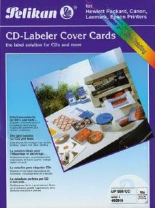 Pelikan CD Cover Cards (10 A4 Card Sheets)