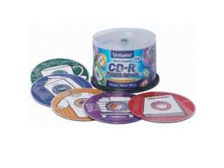 Buy Verbatim CD-R 52X Fancy 50pk Bulk from Vmart in Pakistan
