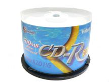 Verbatim CD-R 52X Blue-D Azo 50pk Bulk