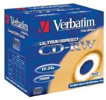 Verbatim CD-RW 24X Ultra 10pk