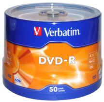 Buy Verbatim DVD-R 16X Japan 50pk Spindle from Vmart in Pakistan