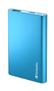 Verbatim Portable USB Power Pack Charger 5000 mAh - Blue