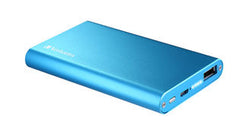 Verbatim Portable USB Power Pack Charger 5000 mAh - Blue