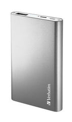 Verbatim Portable USB Power Pack Charger 5000 mAh - Silver