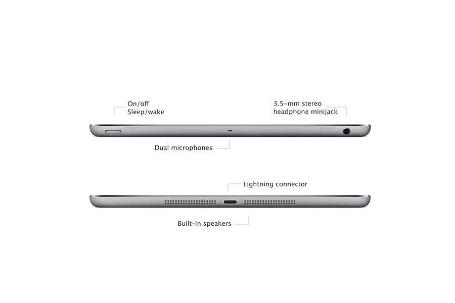 Buy Apple iPad Air 32GB WiFi+4G (Apple Official Warranty/PTA Approved) from Vmart in Pakistan