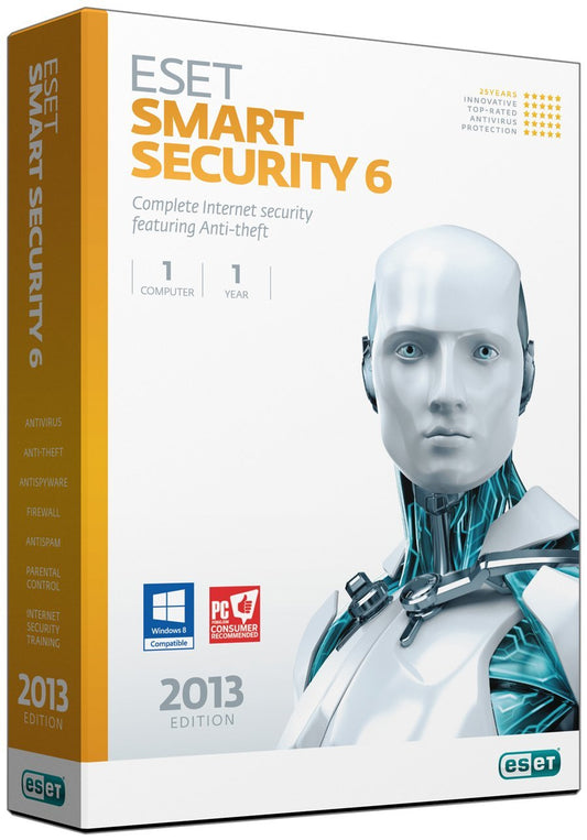 Buy ESET Smart Security Version 6 1 Year 3 User from Vmart in Pakistan