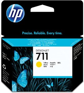 HP Ink CZ132A 711 29ml Yellow