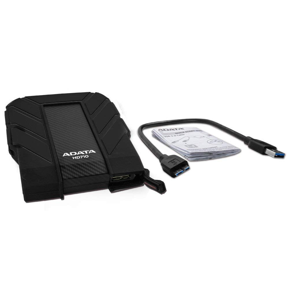 Adata HD710 External Hard Drive - 1TB USB 3.0 (Waterproof/Dustproof/ Shock-Resistant)