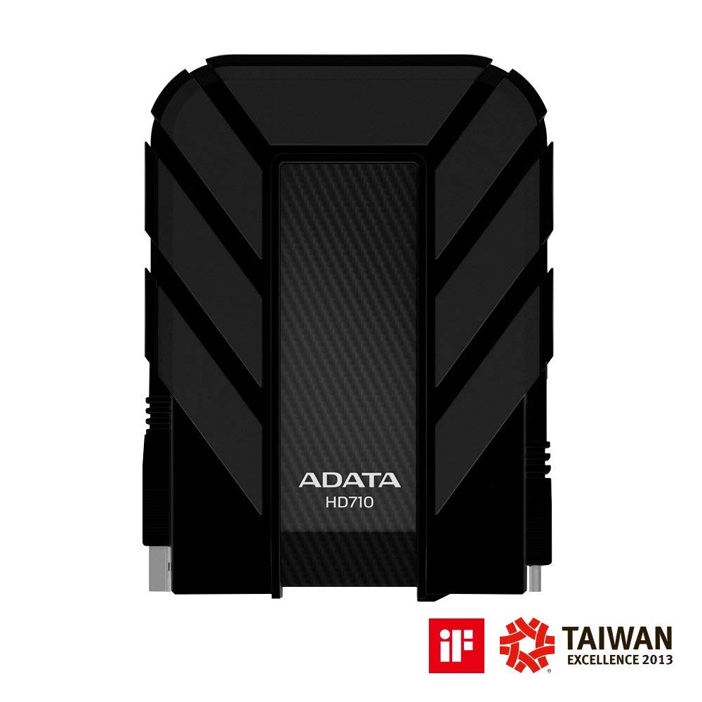 Adata HD710M External Hard Drive 1TB USB 3.0 - Military Edition (Waterproof/Dustproof/ Shock-Resistant External Hard Drive, Camouflage)