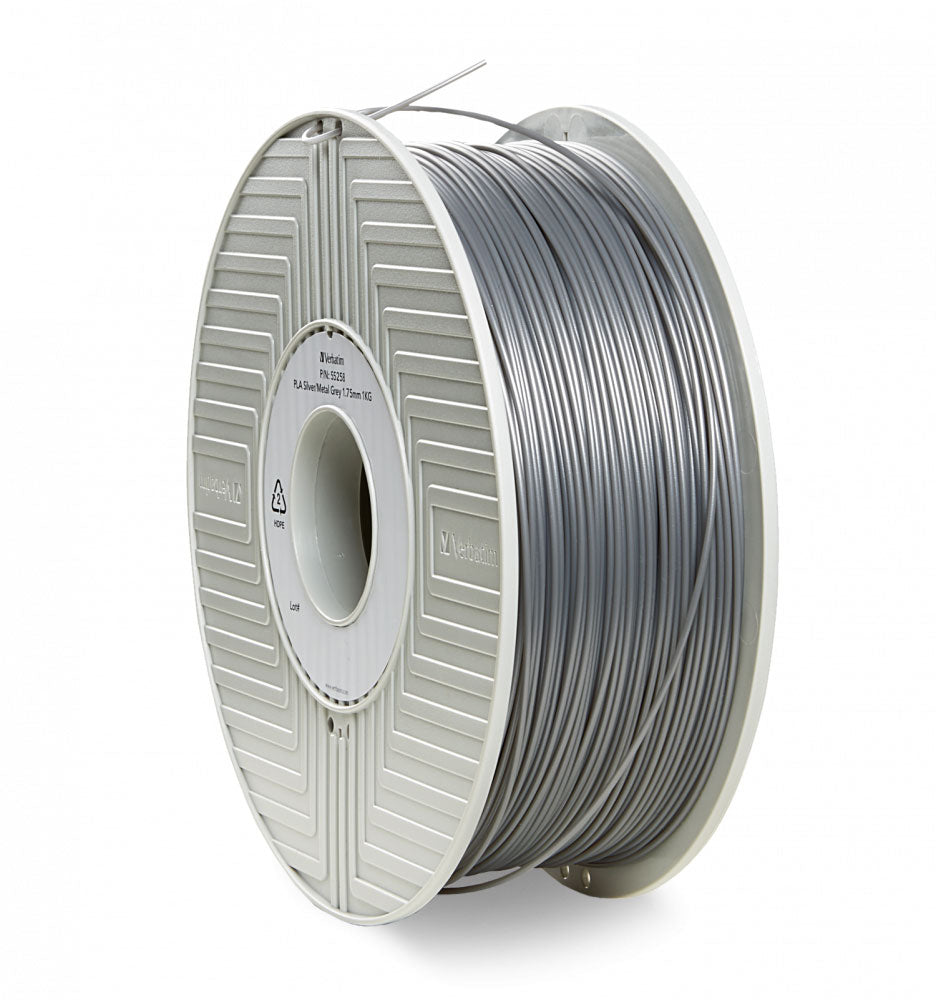 Verbatim PLA 3D Filament - 1.75mm 1kg - Silver