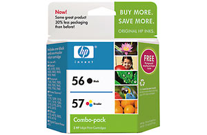 HP Ink C6656/57A #56/57 Combo Pack