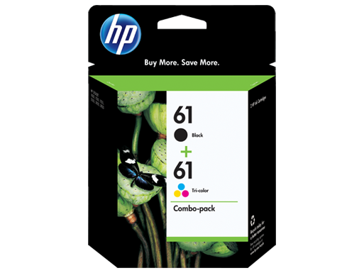 HP 61 Black/Tri-Color Combo-pack