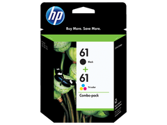 HP 61 Black/Tri-Color Combo-pack