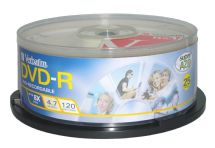 Buy Verbatim DVD-R 8X 25k Bulk from Vmart in Pakistan