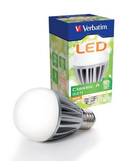 Buy Verbatim 64184 LED Lamp Classic A E27 8W 4801m 3000K Warm White from Vmart in Pakistan