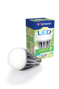 Verbatim LED Lamp Classic A E27 6W 5800K Cool White