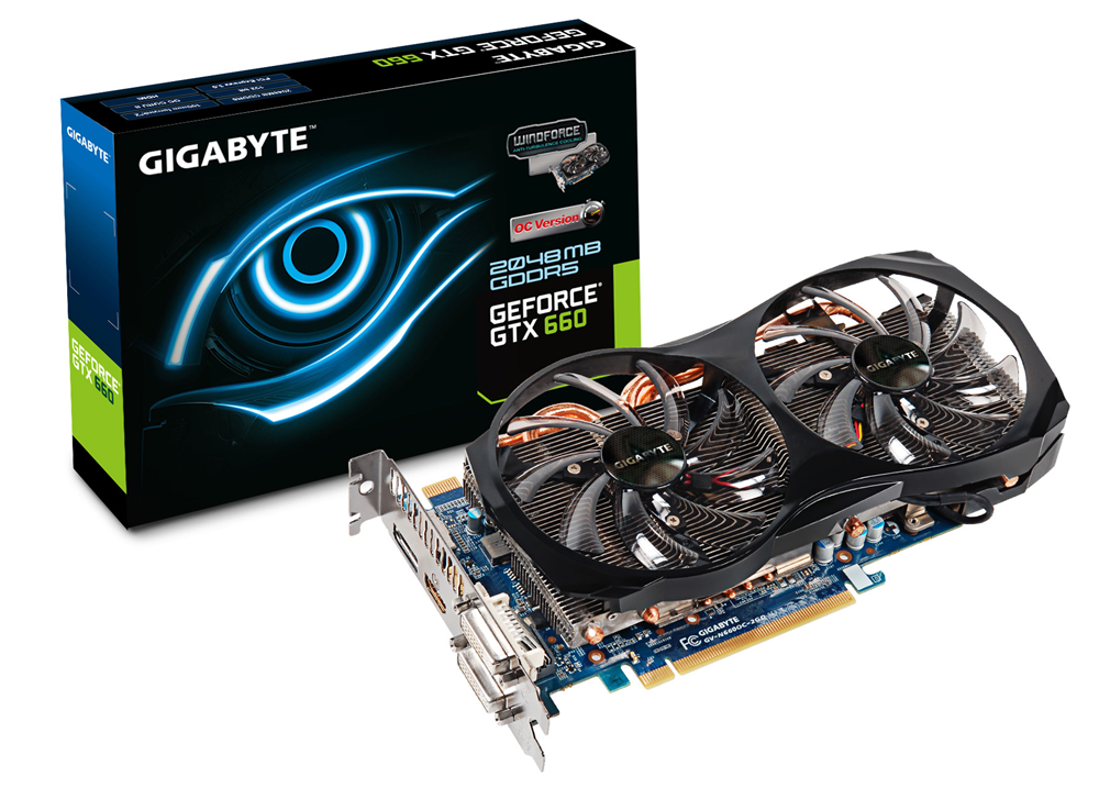 Gigabyte Nvidia GV-N660OC-2GD - 2GB GDDR5