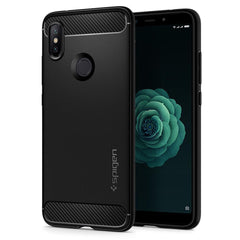 Buy Spigen Xiaomi Mi A2 / 6X Case Rugged Armor - Black from Vmart in Pakistan