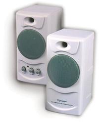 Maxxtro Hi-Fi Sound Acoustic Speakers - White