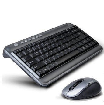 Buy A4Tech Padless Mini Wireless Keyboard Mouse 7300N from Vmart in Pakistan