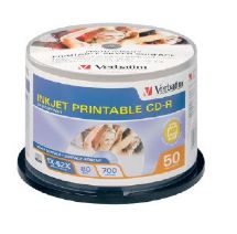 Buy Verbatim CD-R 52X IJ Printable 50pk Bulk from Vmart in Pakistan