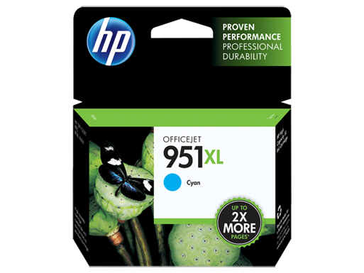 HP 951XL Cyan Ink Cartridge