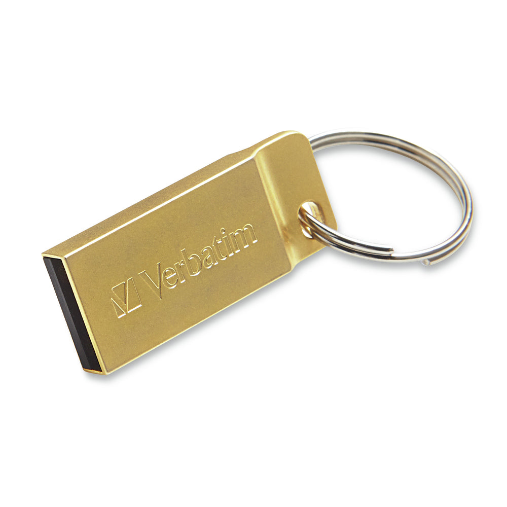 Verbatim Metal Executive USB 3.0 Flash Drive 32GB - Gold