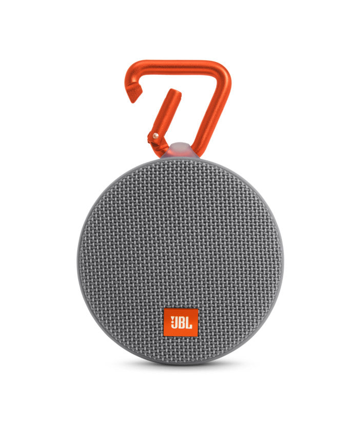 JBL Clip 2 Waterproof Portable Bluetooth Speaker - Gray