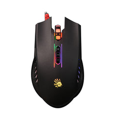 Buy A4tech Q81 Bloody Metal Feet Neon X-Glide Gaming Mouse from Vmart in Pakistan