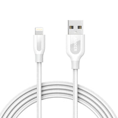 Anker PowerLine+ Lightning Cable 6ft - White